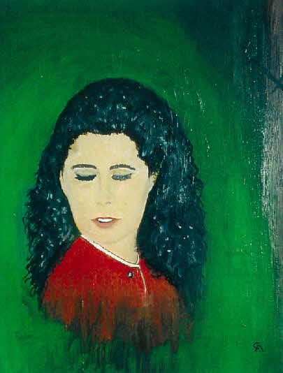 Vivian - �l auf Leinwand - 1969 - 40 x 50 cm - 600 €